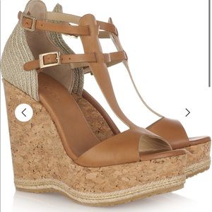 Jimmy Choo Preya Wedges 37